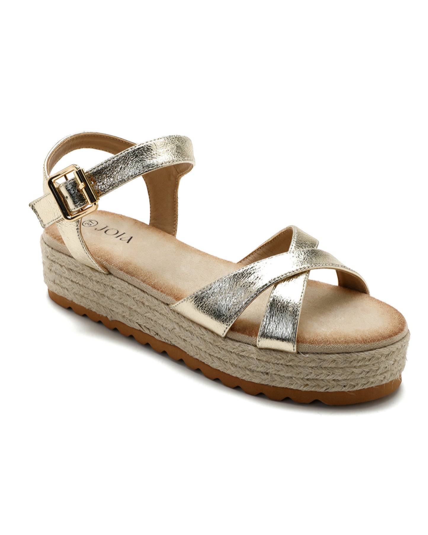 SANDALES compensées femme LILOU GOLD