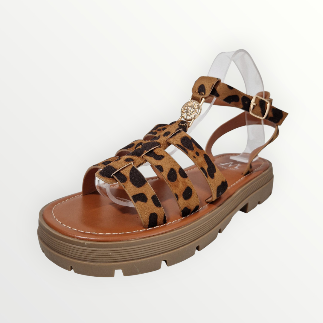 SANDALES à plateformes femme ZELDA LEOPARD