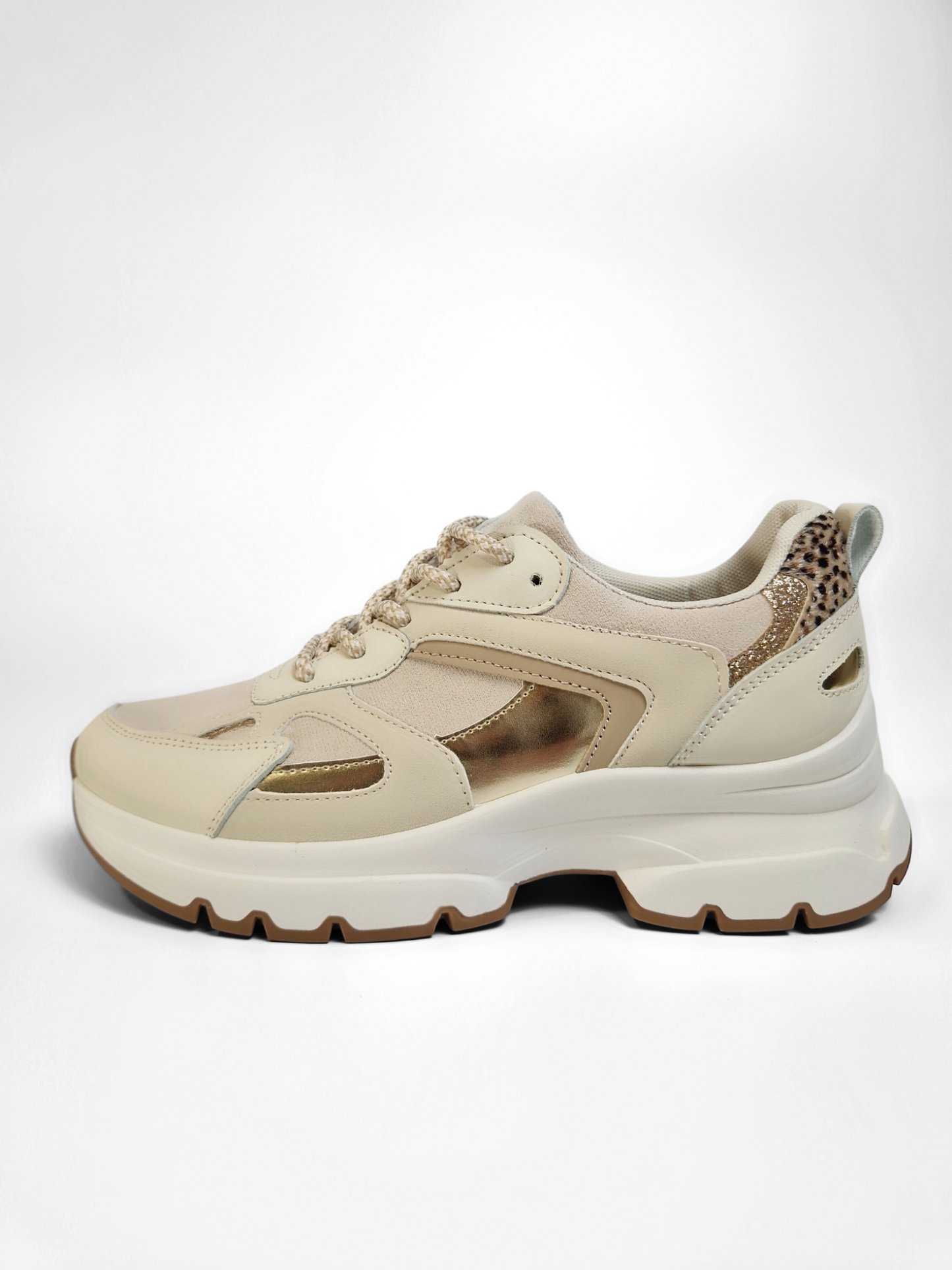 BASKETS femmes ESTELLE BEIGE