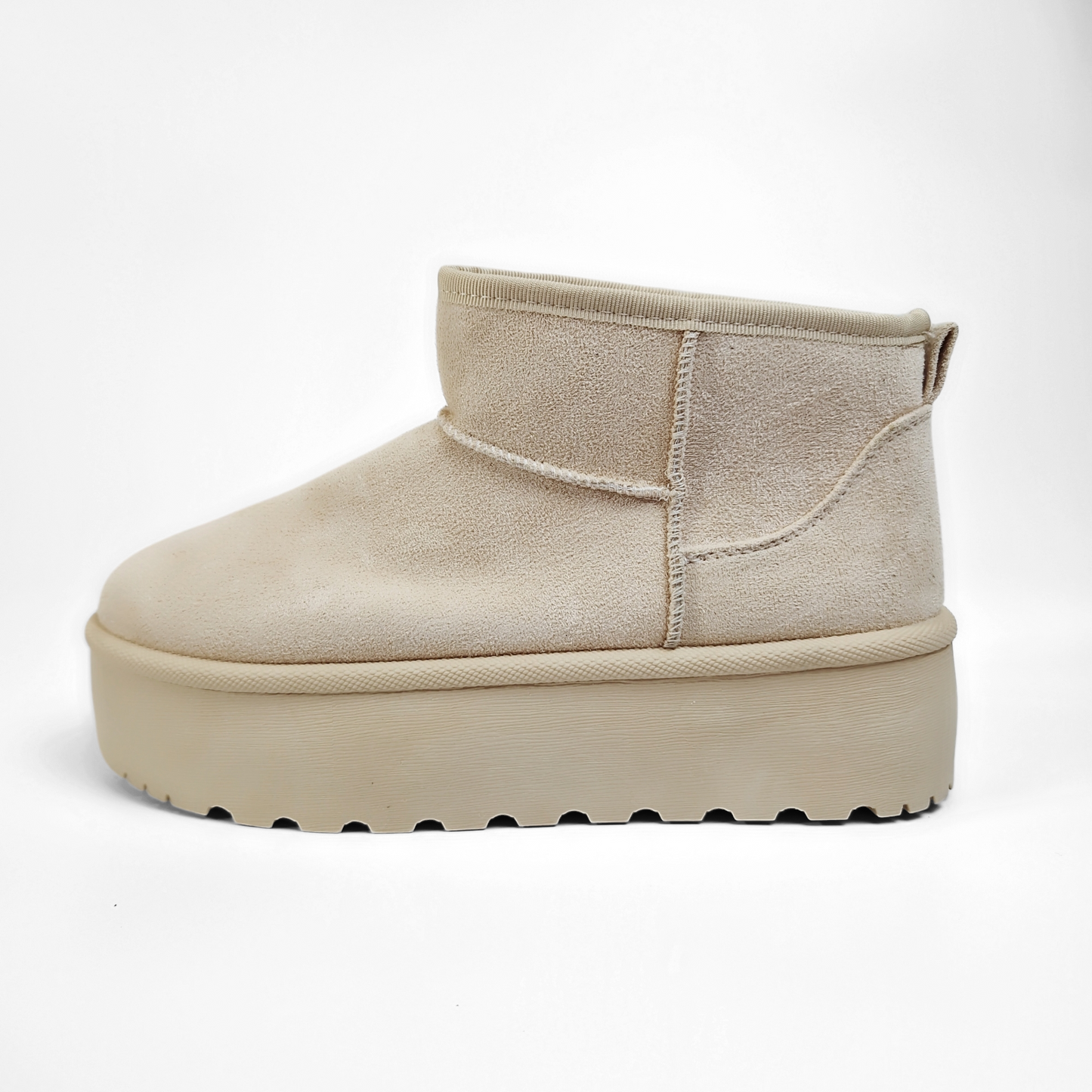 BOTTINES fourrées femmes ALBA BEIGE