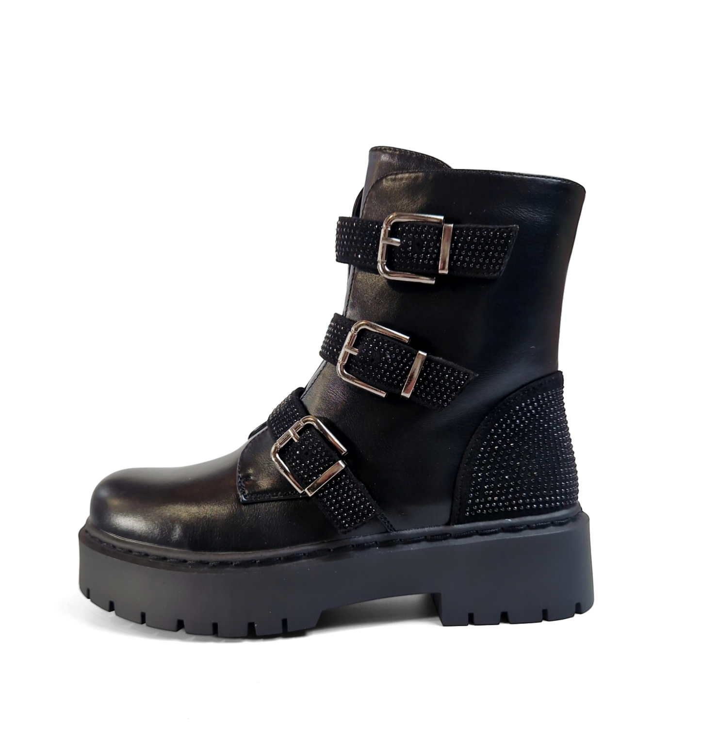 BOTTINES strass ALMA NOIRE