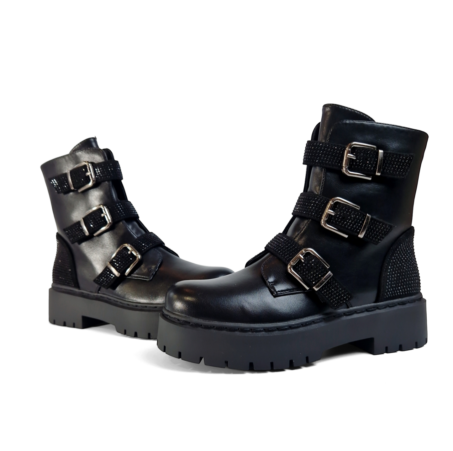 BOTTINES strass ALMA NOIRE