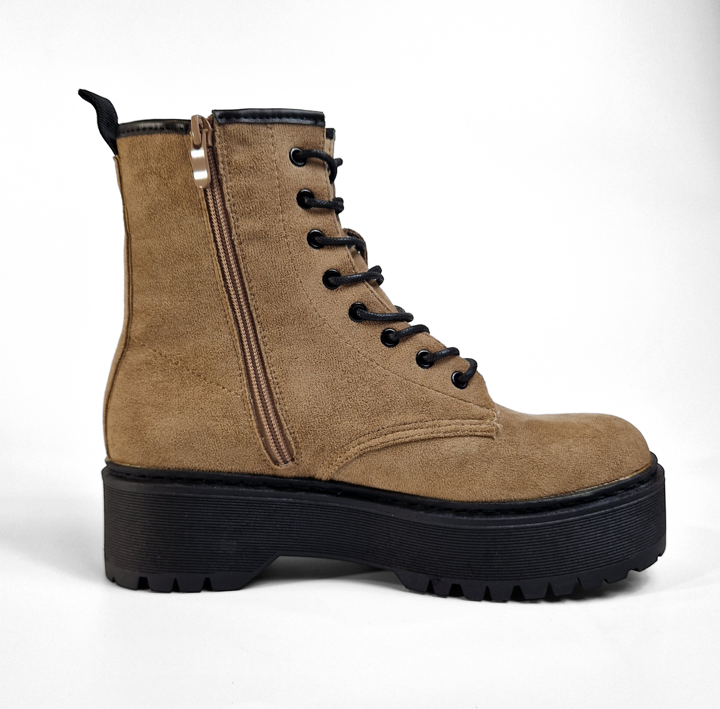 BOTTINES femmes plateforme JOY TAUPE