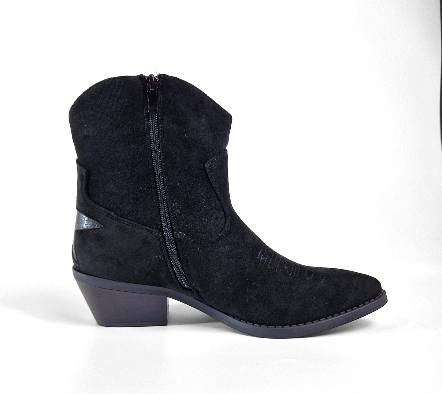 BOTTINES santiags bottillons étoiles SANDRA NOIRE