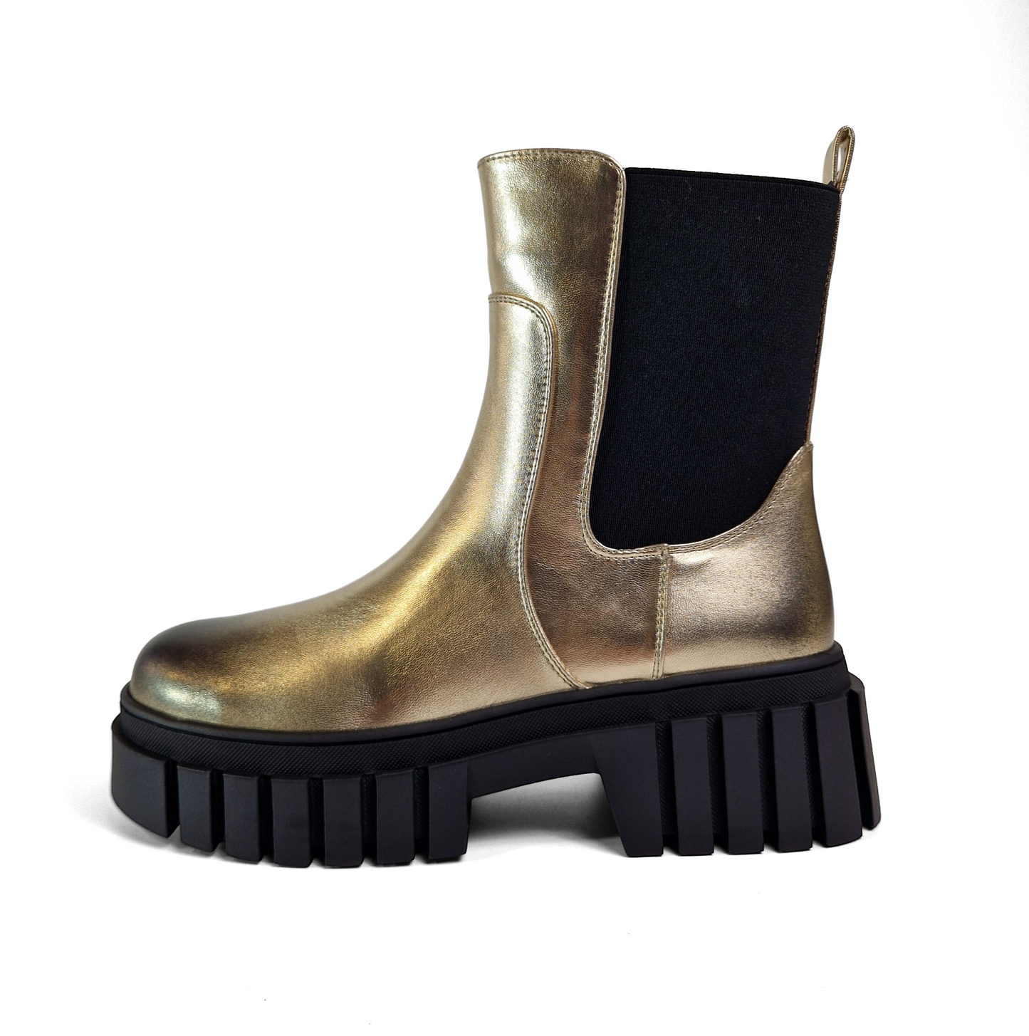 BOTTINES semelles épaisses LOUISE GOLD