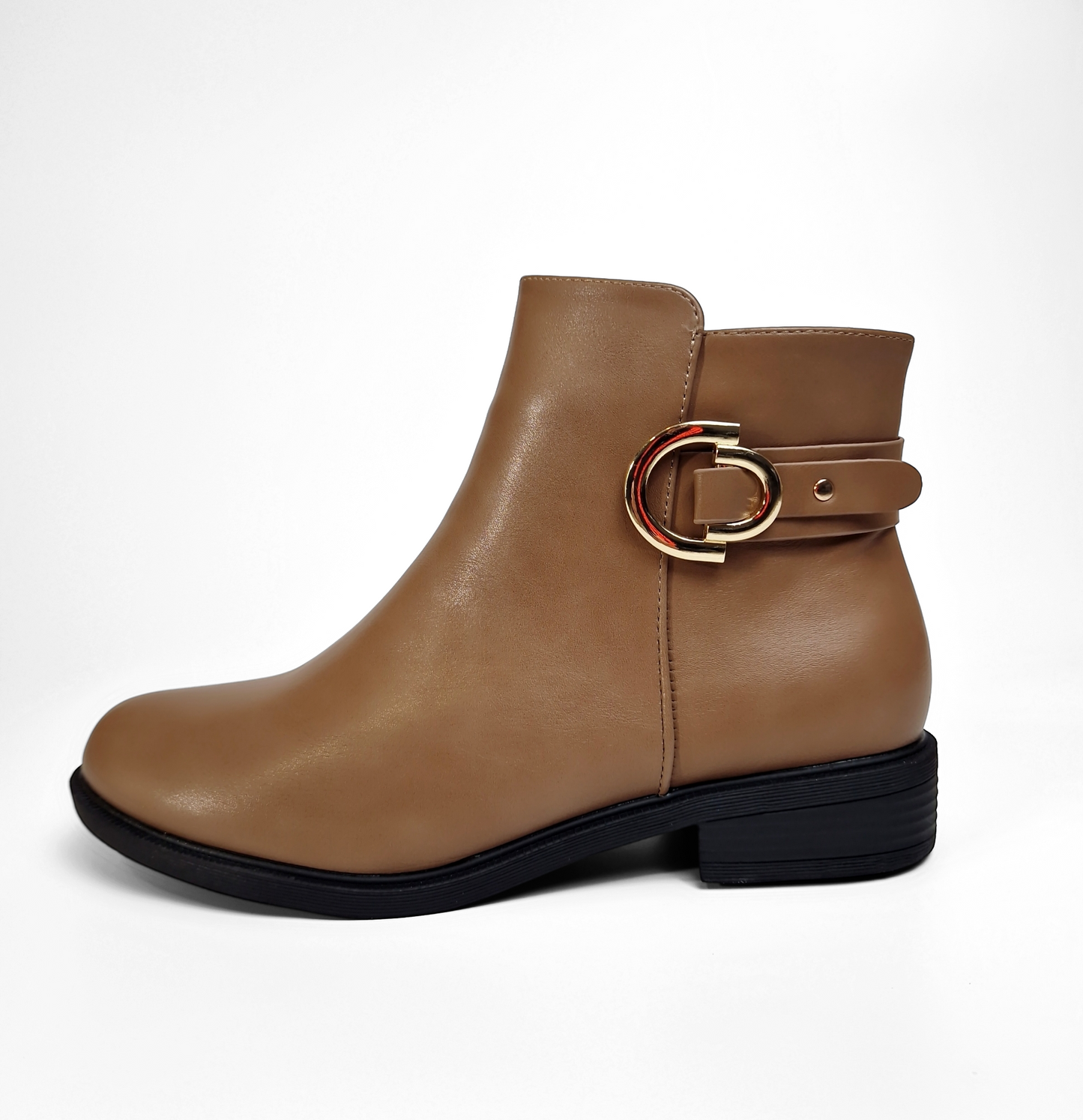 BOTTINES femmes plates VERA MARRON