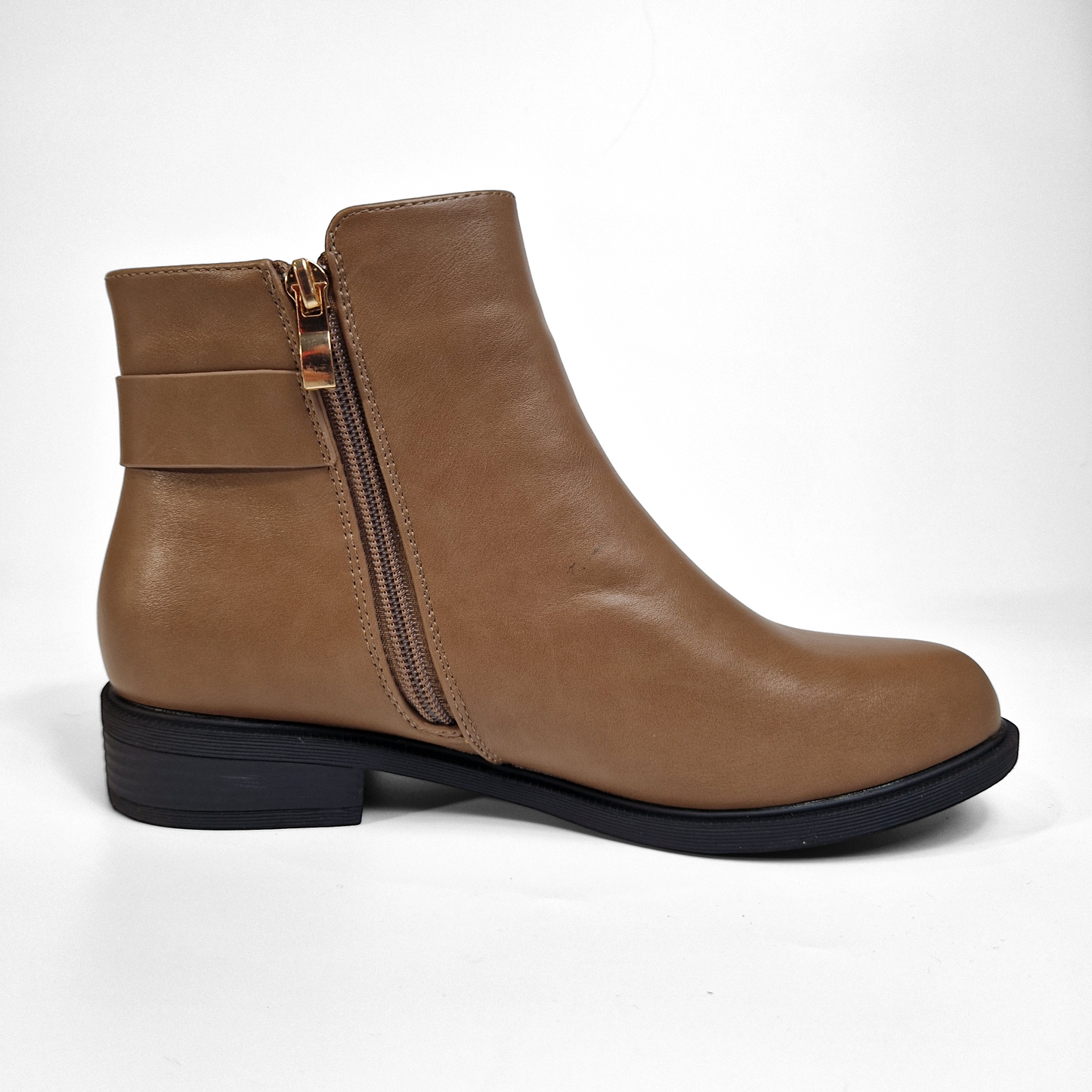 BOTTINES femmes plates VERA MARRON