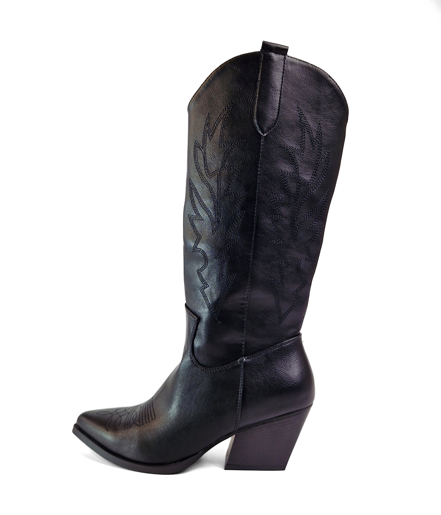 BOTTES santiags CARLOTTA NOIRE