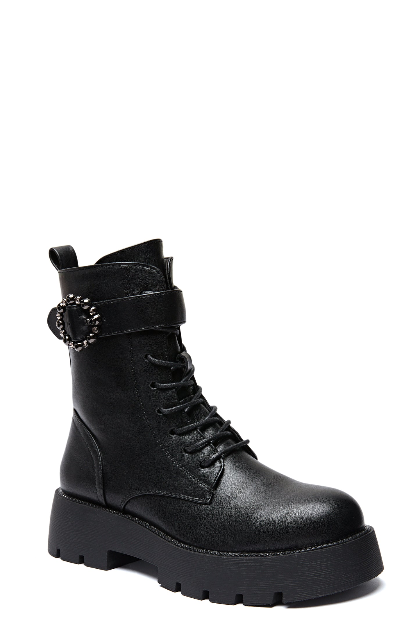 BOTTINES femmes plates ANNA NOIRE