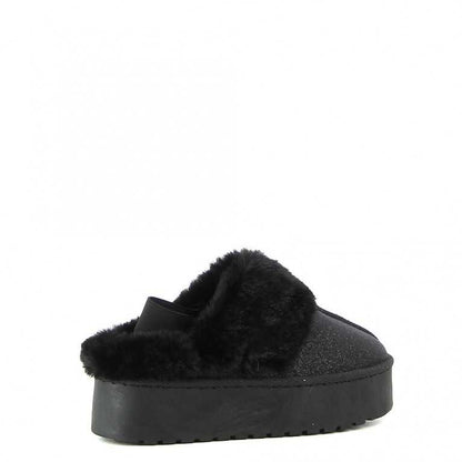 MULES pailletées MILA NOIR