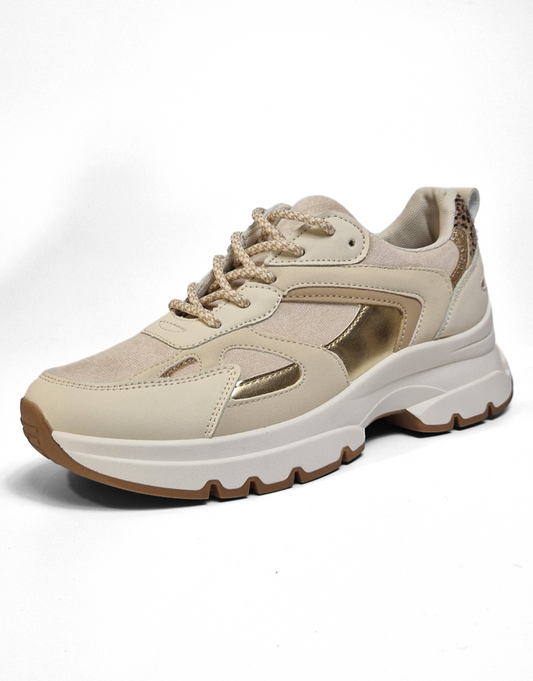 BASKETS femmes ESTELLE BEIGE