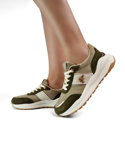 BASKETS femmes SOPHIE KAKI