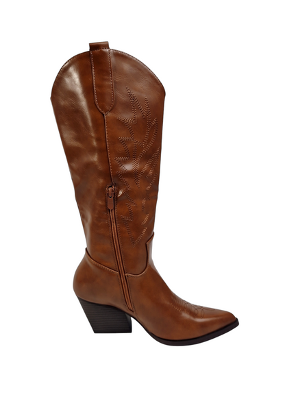 BOTTES santiags CARLOTTA CAMEL