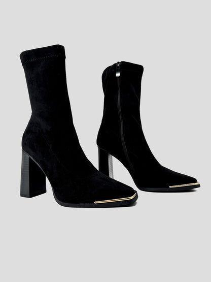 BOTTINES femmes en suédine MARIA NOIRE