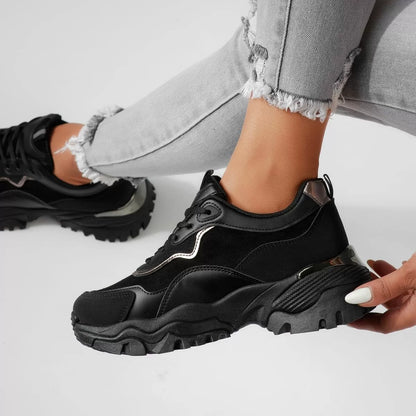 BASKETS femmes LYVIA NOIRE
