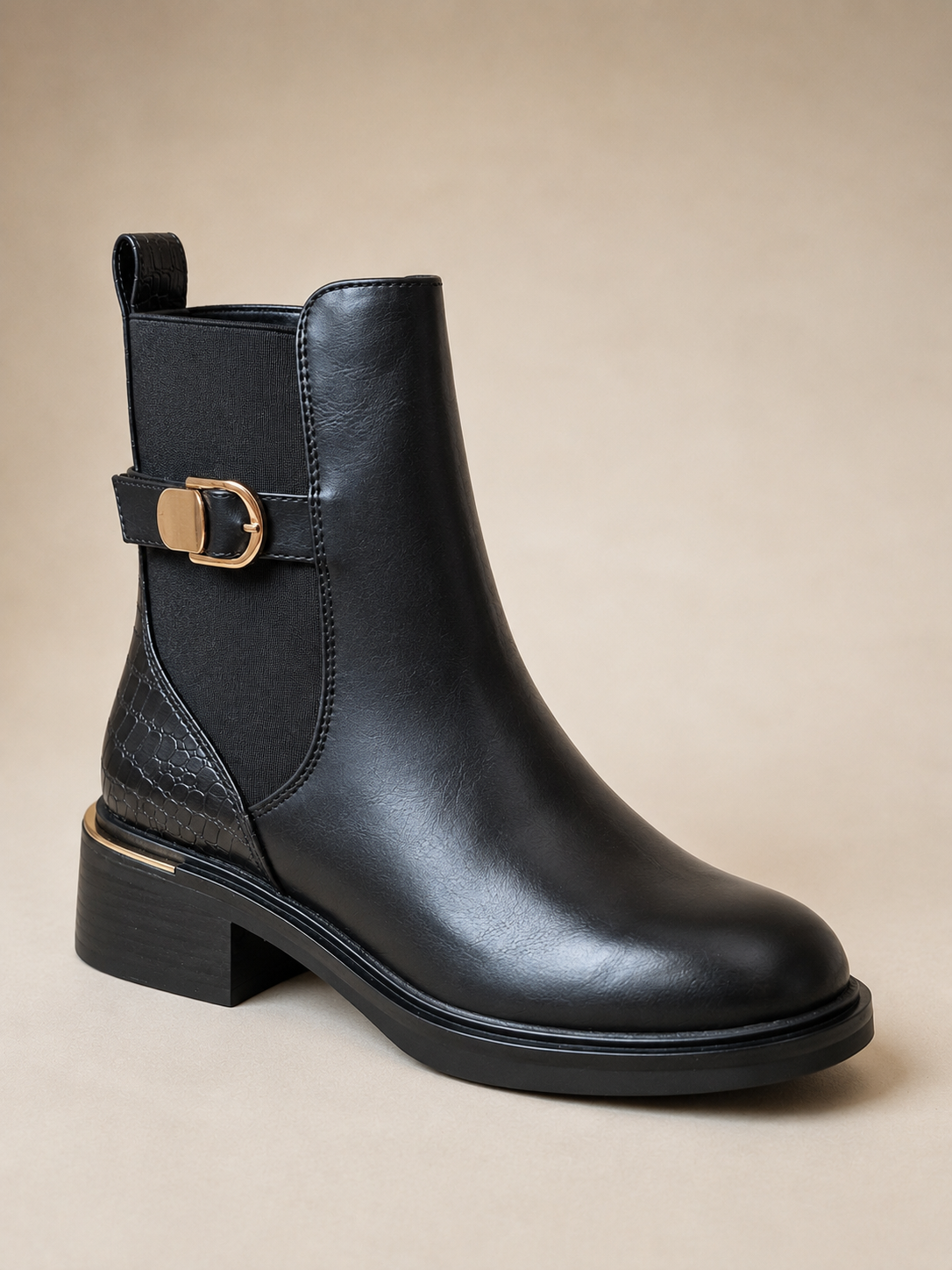 Bottines femme noires