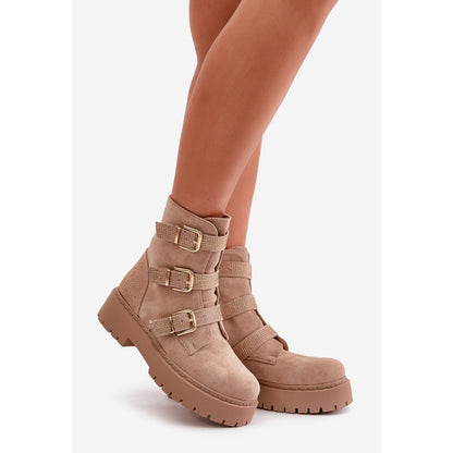 BOTTINES strass ALMA TAUPE