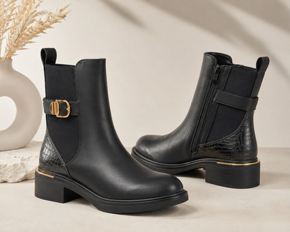 Bottines femme noires