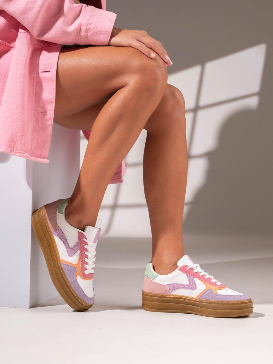 BASKETS femmes CAMILA MULTICOLORE