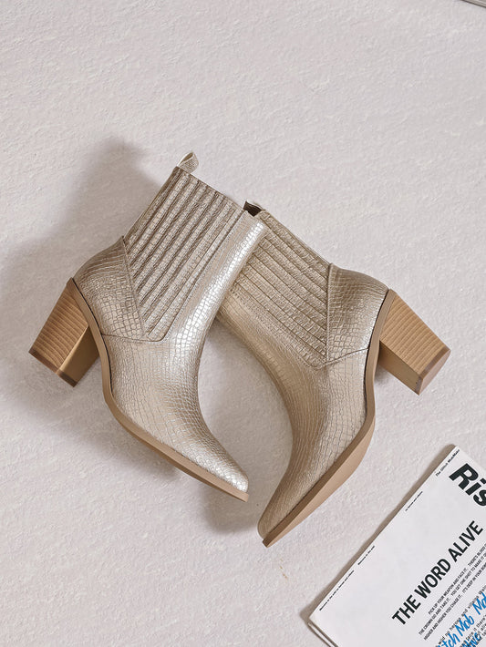 BOTTINES femmes à talons PALOMA GOLD