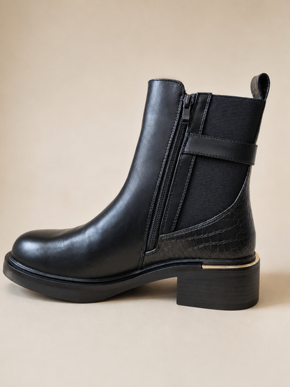 Bottines femme noires