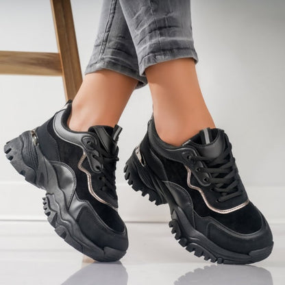 BASKETS femmes LYVIA NOIRE